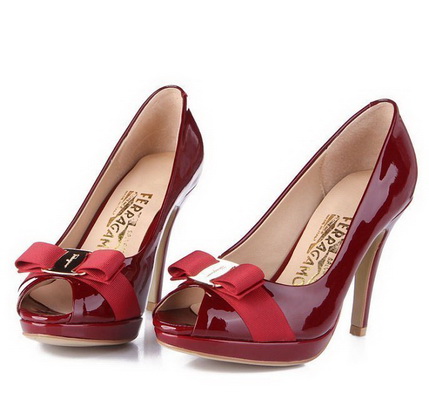 Ferragamo Peep toe Women--006